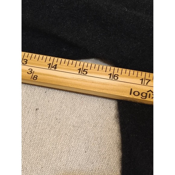 Charter Club 2 ply Cashmere Mock Neck Sweater Black Size Large F - Picture 3 of 7